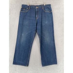 ROCAWEAR Jeans Mens‎ 40x29 Blue Heavy Denim Streetwear Straight Leg Skater Goth